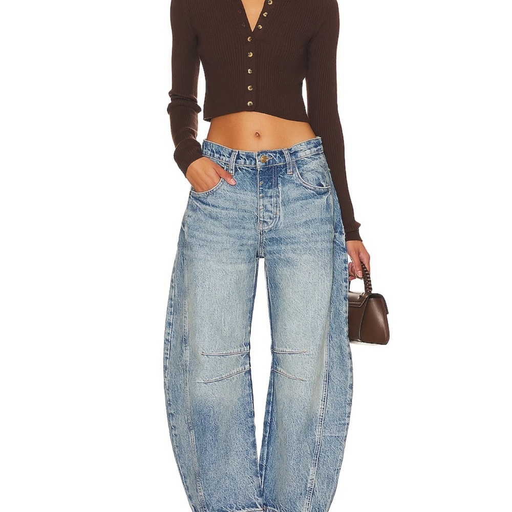 We The Free Light Blue Flare Jeans